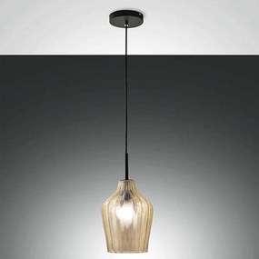 Φωτιστικό Οροφής Stintino 3724-40-167 1xE27 40W Φ18cm 200cm Champagne La Mia Luce