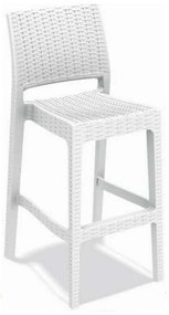 Siesta   Jamaica/S White* Barstool  metax-01-02-936 διάστ.51.0000 x 40.0000 x 108.0000