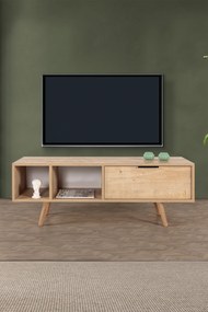 Έπιπλο Τηλεόρασης Sapphire Δρυς RECAL 130x35x18