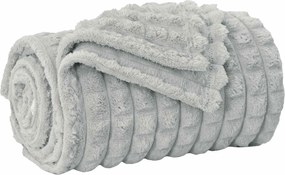 vidaXL Ριχτάρια 6 pcs Γκρι 270 x 240 cm Μαλλί