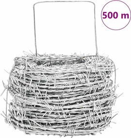 vidaXL Αγκαθωτό Συρματόπλεγμα 500 m