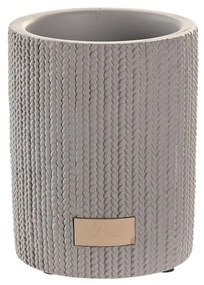 Ποτήρι DKD Home Decor Γκρι Τσιμέντο 8 x 8 x 10 cm