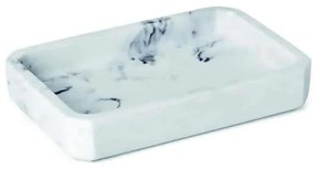 Σαπουνοθήκη Marble 06762.001 12,3x8,4x2,3cm White-Multi Polyresin
