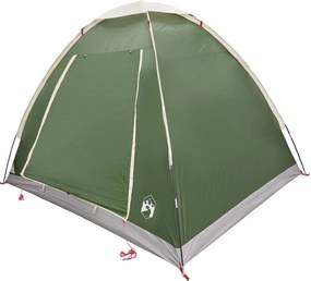 vidaXL Σκηνή Camping με στέγη Πράσινο 2 Άτομα Πολυεστέρας και Χάλυβας