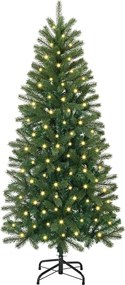 vidaXL Τεχνητό Χριστουγεννιάτικο Δέντρο Πράσινο 150 cm ΠΕ και PVC