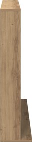 vidaXL Ντουλάπα CD 2 τμχ. Artisan Δρυς 65 x 23,5 x 97,5 εκ.