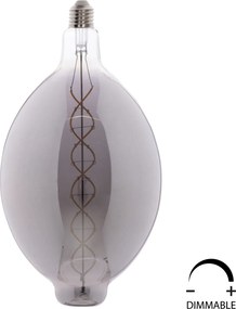 ΛΑΜΠΤΗΡΑΣ LED FILAMENT 8W E27 3000K SMOKE DIMMABLE HM4051.03