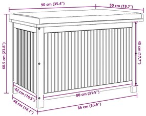 ΚΟΥΤΙ ΜΑΞΙΛΑΡΙΩΝ ΕΞ. ΧΩΡΟΥ 90X50X60,5 ΕΚ. ΜΑΣΙΦ ΞΥΛΟ ΑΚΑΚΙΑΣ 4106478