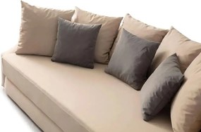 3-Seat Sofa-Bed Letto - Cream Cream