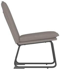 vidaXL Πολυθρόνα Taupe 52 x 75 x 76 εκ. Υφασμάτινη