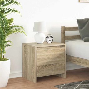 vidaXL Κομοδίνο Sonoma Δρυς 45x34x44,5 εκ. από Επεξεργασμένο Ξύλο