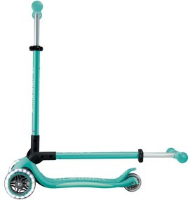 Globber Scooter Elite Lights V2 Dark Mint