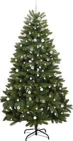 vidaXL Τεχνητό Χριστουγεννιάτικο Δέντρο 270 cm 300 LED Θερμό λευκό