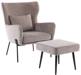 CHILLOUT ΠΟΛΥΘΡΟΝΑ ΣΚΑΜΠΩ ΣΕΤ ΚΑΦΕ ΑΝΟΙΧΤΟ 84x74x97.5