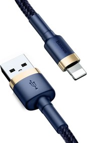 Baseus Cafule Lightning cable 1.5A 2m (Gold+Dark blue)