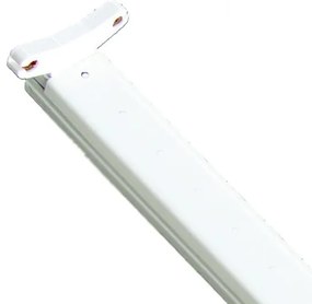 Φωτιστικό Σκαφάκι Τ5 2X14W Απλό με Ηλεκτρ. Μπαλαστ T5214E ACA-T5214E-Λευκό T5214E