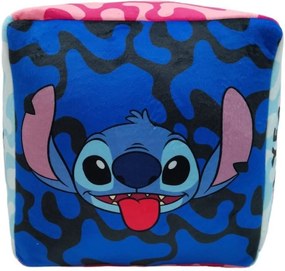 Μαξιλάρι Stitch 28 x 30 x 29 cm Μπλε πολυεστέρας Παιδικά