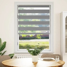 vidaXL Ρόλερ Ζebra Γκρι 100 x 175cm