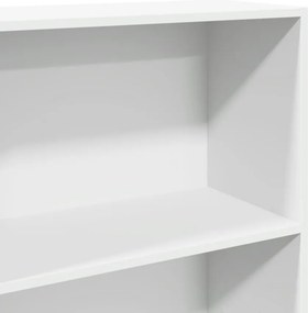 vidaXL Βιβλιοθήκη Λευκή 60x30x152 εκ. από Επεξεργασμένο Ξύλο