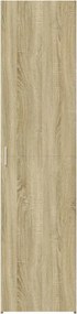 vidaXL Ντουλάπι Sonoma Δρυς 45x42,5x185 εκ. από Επεξεργασμένο Ξύλο