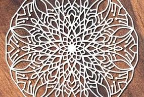 Intra απο ξύλο plywood 3mm-4mm πάχος – Διακόσμηση τοίχου Mandala Cut Laser Δίασταση 40x30 cm INTRAFABR-47879922