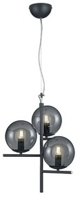 Φωτιστικό Οροφής Pure 302000342 Anthracite Trio Lighting Μέταλλο