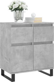 vidaXL Ντουλάπι Γκρι Σκυροδέματος 60x35x70 εκ. Επεξεργασμένο Ξύλο