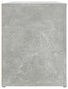 vidaXL Παπουτσοθήκη Γκρι Σκυροδέματος 100x35x45 εκ. Επεξεργασμένο Ξύλο