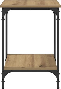 vidaXL Τραπεζάκι σαλονιού Artisan Oak 40 x 40 x 55 εκ
