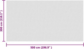 vidaXL Δίκτυο Έντομα Λευκό 3 x 5 m Πολυαιθυλένιο