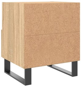 vidaXL Κομοδίνο Sonoma Δρυς 40 x 35 x 47,5 εκ. από Επεξεργασμένο Ξύλο