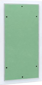 vidaXL Πάνελ Πρόσβασης Πράσινο και Ασημί 35 x 55 εκ