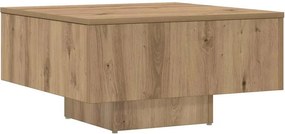 vidaXL Τραπεζάκι Σαλονιού Αρτισιανή Δρυς 60x60x31,5εκ Επεξεργασμ. Ξύλο