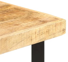Τραπέζι Μπαρ 60 x 60 x 107 εκ. Ακατέργαστο Ξύλο Μάνγκο - Καφέ