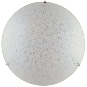 Φωτιστικό Οροφής - Πλαφονιέρα Esagram I-ESAGRAM-PL50 4xE27 Φ50cm White Luce Ambiente Design