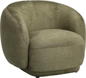 Πολυθρόνα Freya ύφασμα σε λαδί απόχρωση 93x87x76εκ 93x87x76 εκ.