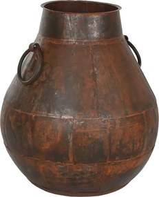 Βάζο Home ESPRIT Σκούρο καφέ Σίδερο 55 x 55 x 64 cm