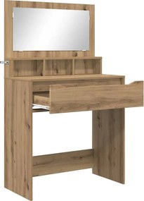 vidaXL Τραπέζια Ντυσίματος Κρεβατοκάμαρας Artisan Oak