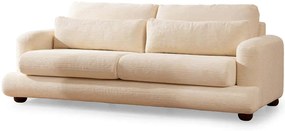 Καναπές Τριθέσιος River 560ARE1834 230x105x90cm Beige