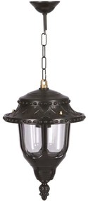 Φωτιστικό Οροφής 685AVN1194 Φ25x50cm E27 40W Black Opviq