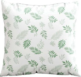vidaXL Διασκορπισμένα Μαξιλάρια Φύλλο 4 pcs Σχέδιο Φύλλου 40 x 40 cm