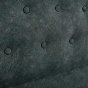 Επενδυμένο Κρεβάτι MALENA Μονό Nubuck Πράσινο 90x200 εκ. 90x205x125 εκ.
