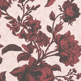 Ταπετσαρία Τοιχου Roses Κόκκινο 387004 0.53cm x 10.05m