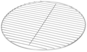 vidaXL BBQ Grill Grate Silver Ø43 εκ Ανοξείδωτο Χάλυβα