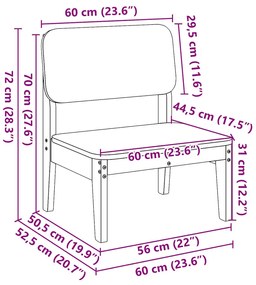 ΚΑΡΕΚΛΑ ΚΗΠΟΥ  60X52,5X72 CM ΠΕΥΚΟ ΜΑΣΙΦ ΞΥΛΟ 859317