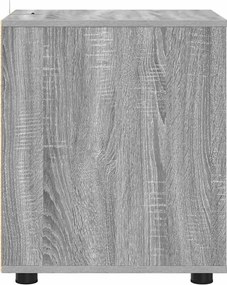 vidaXL Ντουλάπι αποθήκευσης Γκρίζο Σονομα 40 x 48 x 57 εκ