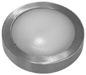 Απλίκα Φωτιστικό Τοίχου 12 LED 0.7W Σατινέ IP54 Στεγανό 3-9731660 Lumen-3-9731660-Ασημί 3-9731660