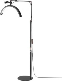 Half Moon Light for Esthetician 2 in 1 LED Floor and Desk Lamp Lash Light Arched