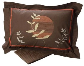 Σετ Σεντόνια Cotton Feelings εμπριμέ 693 Brown Μονό (160x260)
