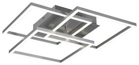 Φωτιστικό Οροφής - Πλαφονιέρα Mobile R62883107 28W Led 42x39x10cm Nickel Mat RL Lighting Metal